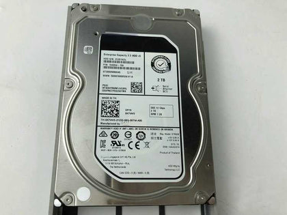 Dell 0K7VW5 ST2000NM0045 2T 3.5 7.2K SAS 12Gb Server Hard Drive