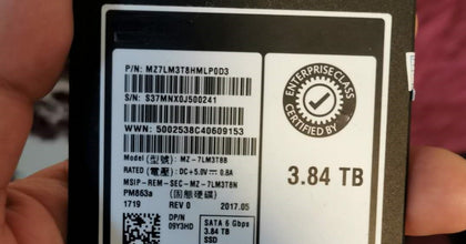 Dell 3.84T SSD SAS 12G PM1633 PM1633a 0CT0H2 04NMJF
