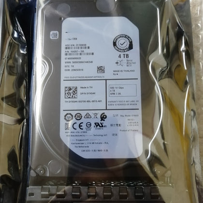 Dell 4TB SAS 3.5-inch 12G 7.2K ST4000NM0025/0295 Server Hard Drive