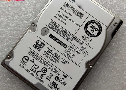 Dell/Hitachi SAS 300G 10K 2.5 0YJ0GR HUC106030CSS600 Server Hard Drive