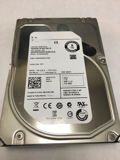 Dell MD1000 MD3000 MD3000I Hard Drive ST32000644NS 2TB SATA 3.5 7.2K