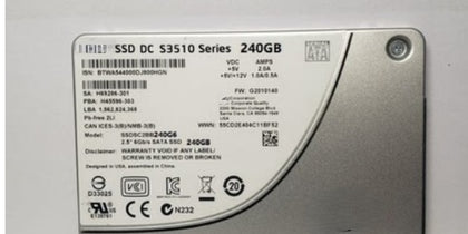 Dell S3510 240G SSD 2.5 SATA3 MLC Enterprise 08GDR0 Solid State Drive