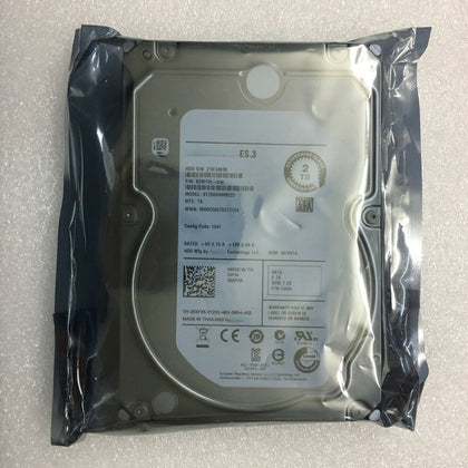 Dell ST2000NM0033 2TB SATA 7.2K 6GB 128M 055FX5 Enterprise Hard Drive