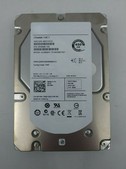 Dell ST3450857SS 450G 15K 3.5-inch SAS 6GB Server Hard Drive