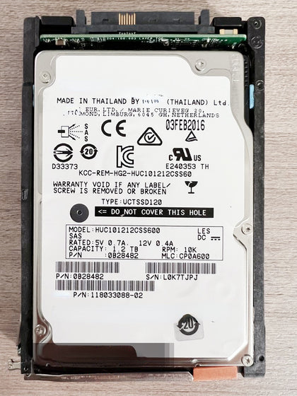 EMC 005051959 005051960 V4-2S10-012 1.2TB SAS 2.5 VNX Hard Drive