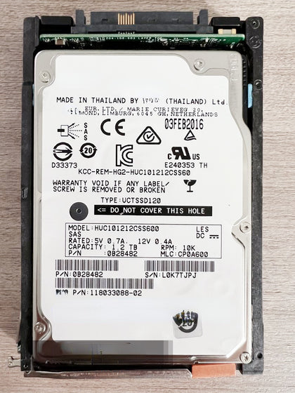 EMC V4-2S10-01 1.2T 10K SAS 2.5 005051959 005051960 Storage Hard Drives