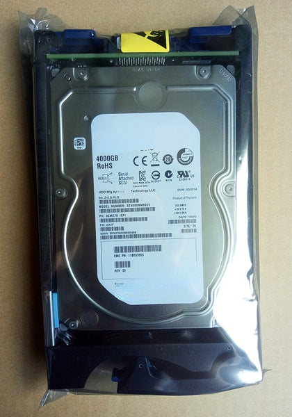 EMC V4-VS07-040 005050748 005050953 4T 4TB SAS VNX Series Hard Drives