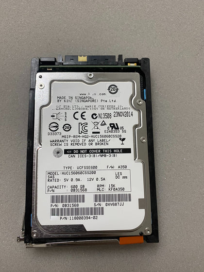 EMC VNX VX-2S15-600 600G 15K 2.5 005050936 005050847 Storage Hard Drives