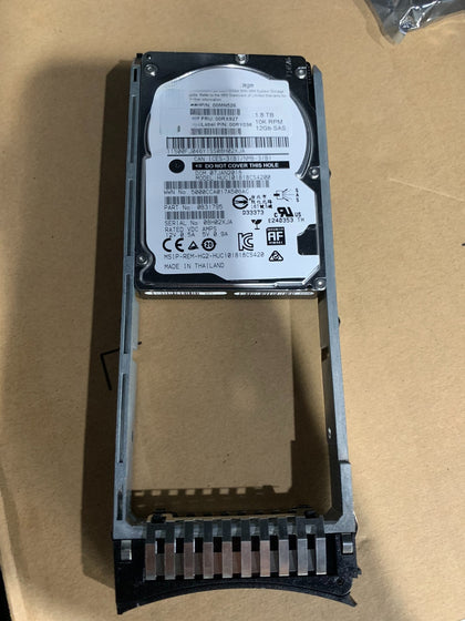Hard Drive IBM 00RX927 00RY036 1.8T SAS 2.5 10K V3500 V3700