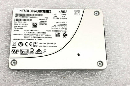 For Huawei RH2288H RH5885 V3 V5 Solid State Drive 480G SSD 2.5 SATA