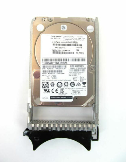 IBM 00E8614 00LY209 1.2T 10K 2.5 SAS P710 P720 P730 P740 Hard Drive
