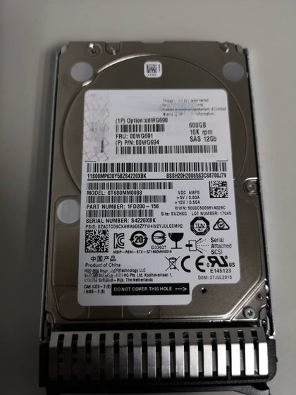 IBM 00WG695 00WG696 900G 10K 2.5 SAS 12Gbps X3650M5 X6 Hard Drive