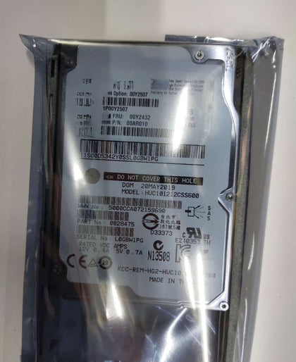 IBM 00Y2507 00Y2432 1.2T 10K 2.5 SAS V3500 V3700 Server Hard Drive