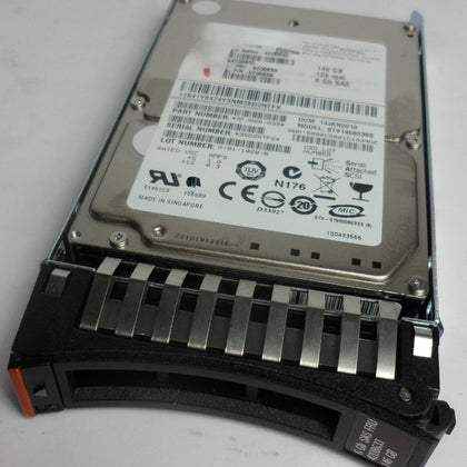 IBM 146G 10K 6Gbps SAS 2.5 42D0632 42D0633 Hard Drive x3650M2 M3