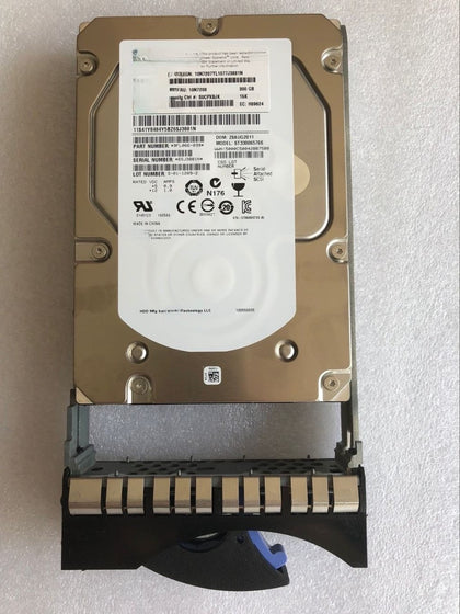 IBM 3648 300G 3.5-inch 15K SAS Server Hard Drive 10N7208 P5 P6 EXP3000