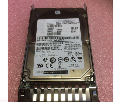 IBM 42D0637 6GB SAS 42D0638 300G 10K 2.5-inch 42D0641 Server Hard Drive