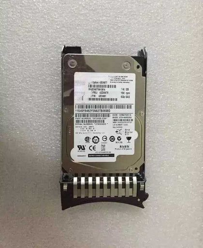 IBM 42D0677 42D0678 42D0681 146G 15K SAS X3650 M2 M3 M4 Hard Drive