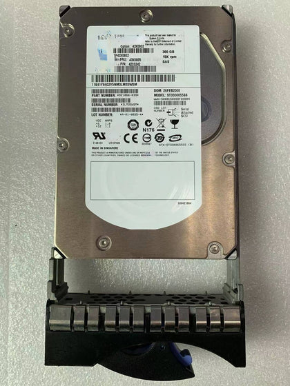 IBM 43X0802 43X0805 Server Hard Drive 300G 15K SAS X3400 X3500 X3650