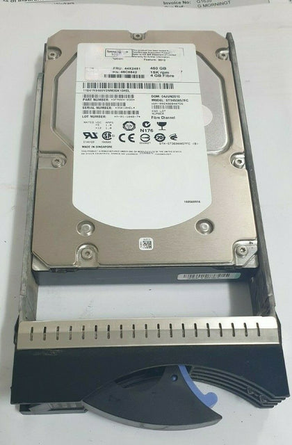 IBM FC FRU 44X2451 44X2450 48C8842 ST3450857FC 450G 15K Hard Drive