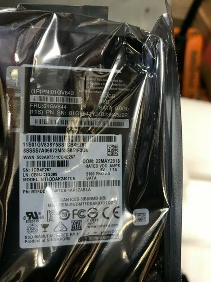 IBM Lenovo 01GV070 01GV071 2.4TB 10K 12GB SAS 2.5 G3HS M5 X6 Hard Drive