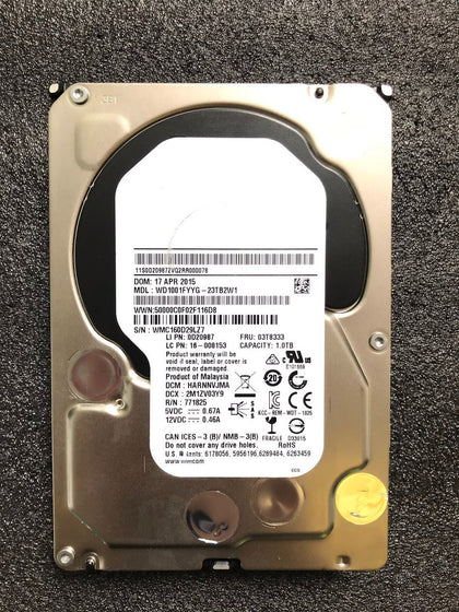 Lenovo 1T SAS 2.5 7.2K 03T8333 03T7869 Server Hard Drive