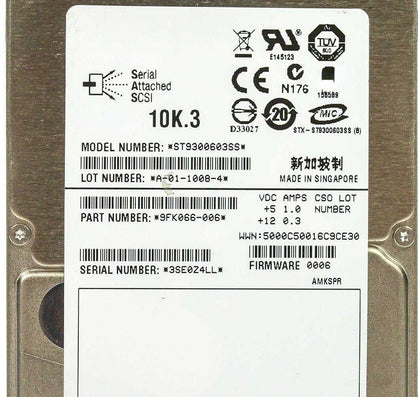 Lenovo R525 G2 G3 R630G7 300G SAS 2.5 ST9300603SS Server Hard Drive