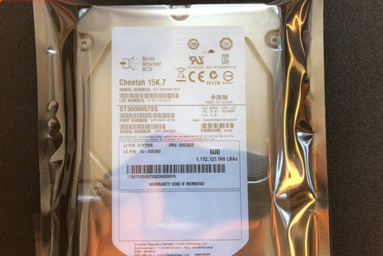Lenovo RD630640650 03X3623 600G SAS 15K 3.5 Hard Drive ST3600057SS