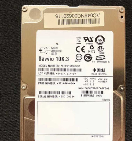 Lenovo ST9146803SS 146G 2.5 SAS 03X3614 03X3616 Server Hard Drive