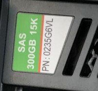 S2600T S5500T S5600T 0235G6VL 300G 15K SAS Server Hard Drive 0235G6F0