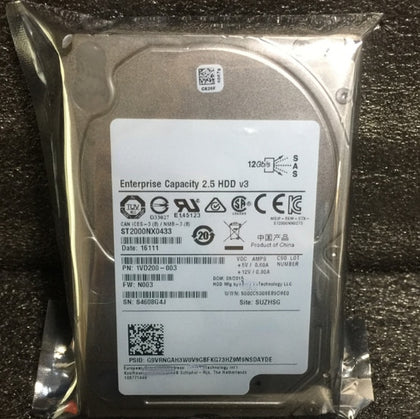 Seagate ST2000NX0433 2T SAS 7.2K 2.5-inch Server Hard Drive