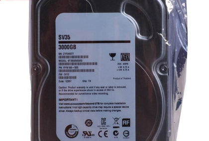 Seagate ST3000VX000 3TB Desktop Hard Drive 7200 RPM 3T Surveillance SV35