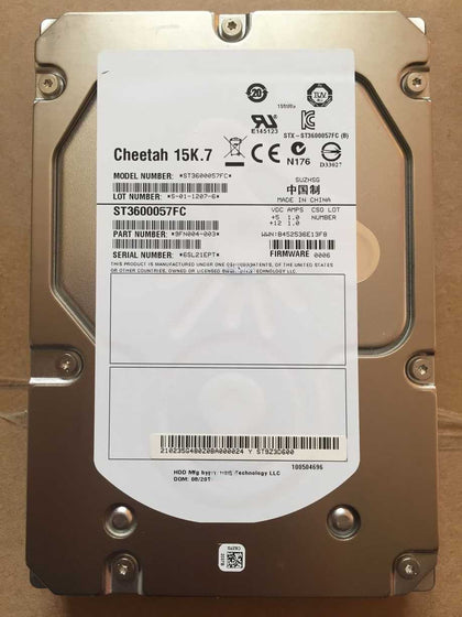 Seagate ST3600057FC LSI 600G 15K FC Storage Hard Drive