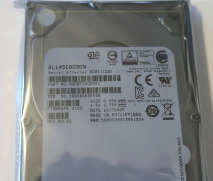 TOSHIBA 900G 15000rpm 128M 12G SAS 2.5 AL14SEB090N Hard Drive