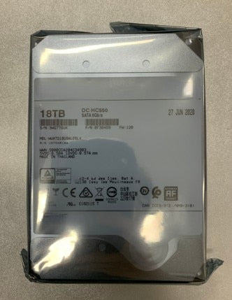 WD/Western Digital WUH721818ALE6L4 18T 7.2K SATA3 Hard Drive 18TB
