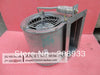 Germany 220V centrifugal turbine fan inlet blower small industrial dust collector modified with a hair dryer cooling fan