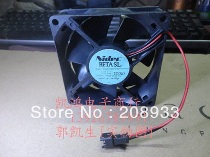 nidec D08A-24TS1 24V 0.12A 8CM 8025 IPC fan inverter fan cooling fan-inewdeals.com