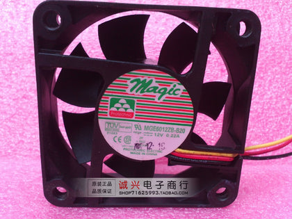 6020 12v 0.22a mge6012zb-b20 cooling fan-inewdeals.com