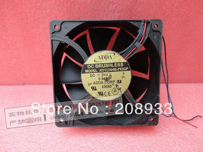 ADDA AD1224HB-F92GP 24V 0.98A 12038 12CM wind capacity inverter fan cooling fan-inewdeals.com