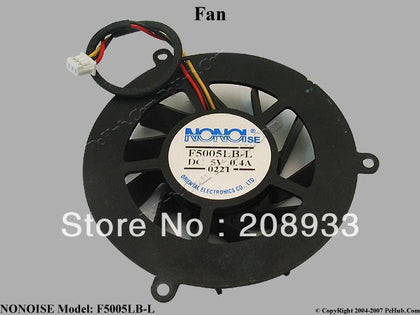 Area-51 m5600 notebook fan NONOISE F5005LB-L 5V 0.4A cooling fan-inewdeals.com