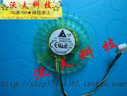 delta bfb0712h graphics card fan 4 line 4.2cm diameter 5.5cm 12v 0.36a cooling fan-inewdeals.com