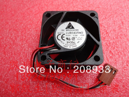 Delta EUB0405MD 4CM 4020 5V 0.24A switch server ultra-quiet fan cooling fan-inewdeals.com