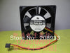 SANYO 109P0812F401 8CM 8025 12V 0.13A three-wire double ball bearing fan cooling fan