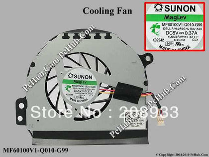 0F5GHJ F5GHJ SUNON MF60100V1-Q010-G99 notebook fan cooling fan-inewdeals.com
