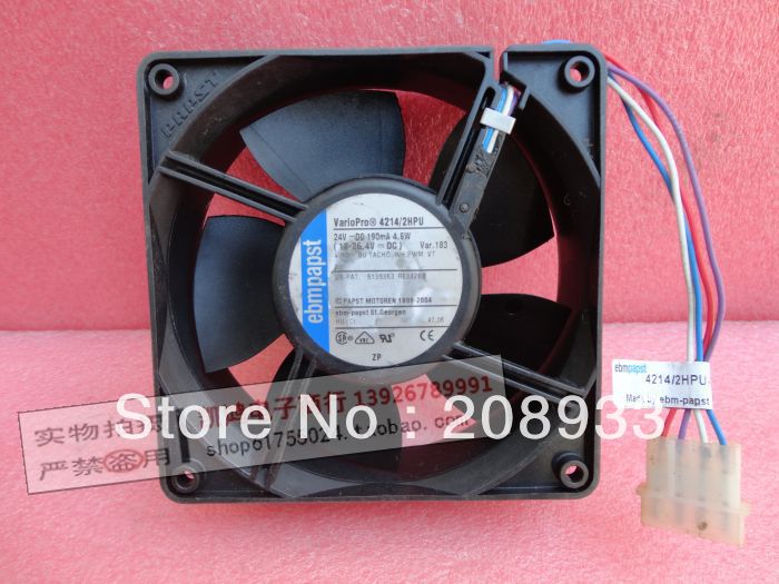 EBMPAPST 12038 24V 4.6W Inverter industrial water fan 12038 cooling fan