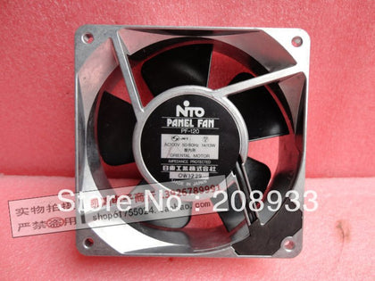 Imports NTO PANEL FAN PF-120 AC100V 14/13W 12038 12CM cooling fan-inewdeals.com