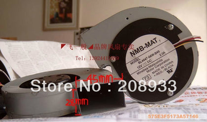 Minebea NMB 11028 11CM DC fan blower 11 cm turbo blower BBQ machine cooling fan-inewdeals.com