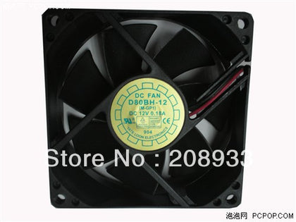 YATE LOON 8025 8cm UPS uninterruptible power supply D80BH-12 8 1 cooling fan-inewdeals.com