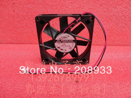 ADDA AD0812LB-D70 12V 0.09A 8015 8cm Dual Ball silent fan cooling fan-inewdeals.com