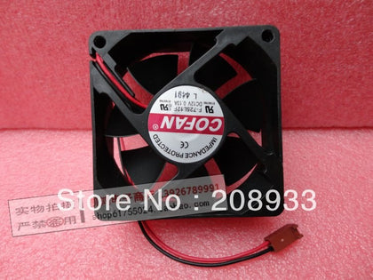 COFAN F-725L12F 12V 0.13A 7025 7CM ultra-quiet power supply chassis fan cooling fan-inewdeals.com