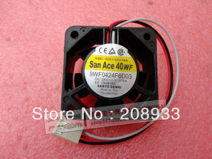 9WF0424F6D03 24V 0.076A SANYO 40 * 40 * 20 rounds Fanuc fan cooling fan-inewdeals.com